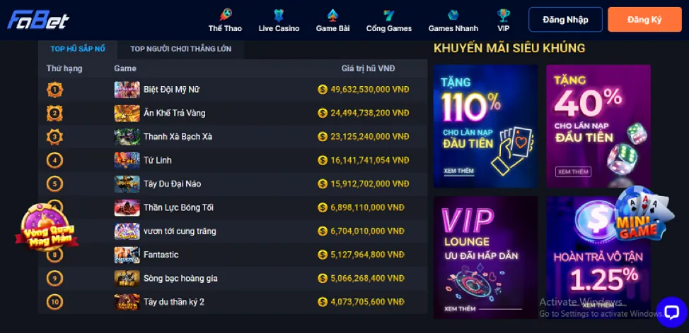 Game casino mới tại 6789bet